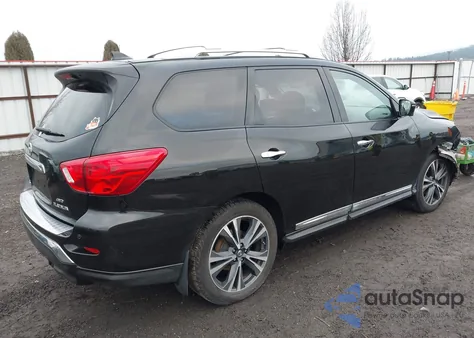 2020 Nissan Pathfinder Platinum z USA, uszkodzony, nr VIN 5N1DR2DM8LC603549